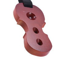 Massiver Rosenholz-Cello-Endpin-Stopp-Halter mit Anti-Rutsch-Polster, verstellbar 40-77cm