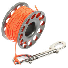 Convenient Underwater Diving Spool Durable Guide Line Reel for Scuba Diving Lightweight Finger Spool for Cave Easy to Use and Store