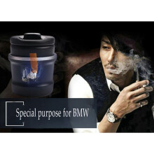 Car Storage Ash Tray for BMW Series 1 3 5 7 X1 X3 X5 X6 Fireproof & LED 75mm