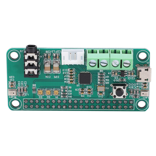 Dual Microphone Audio Module for Raspberry Pi Zero, WM8960, 5V 1