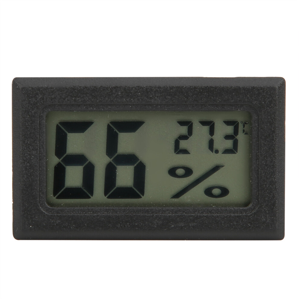 Built In Probe Digital Temperature Humidity Meters LCD Display Fahrenheit High Accuracy Indoor Thermometer Hygrometer Fast Response Mini Size