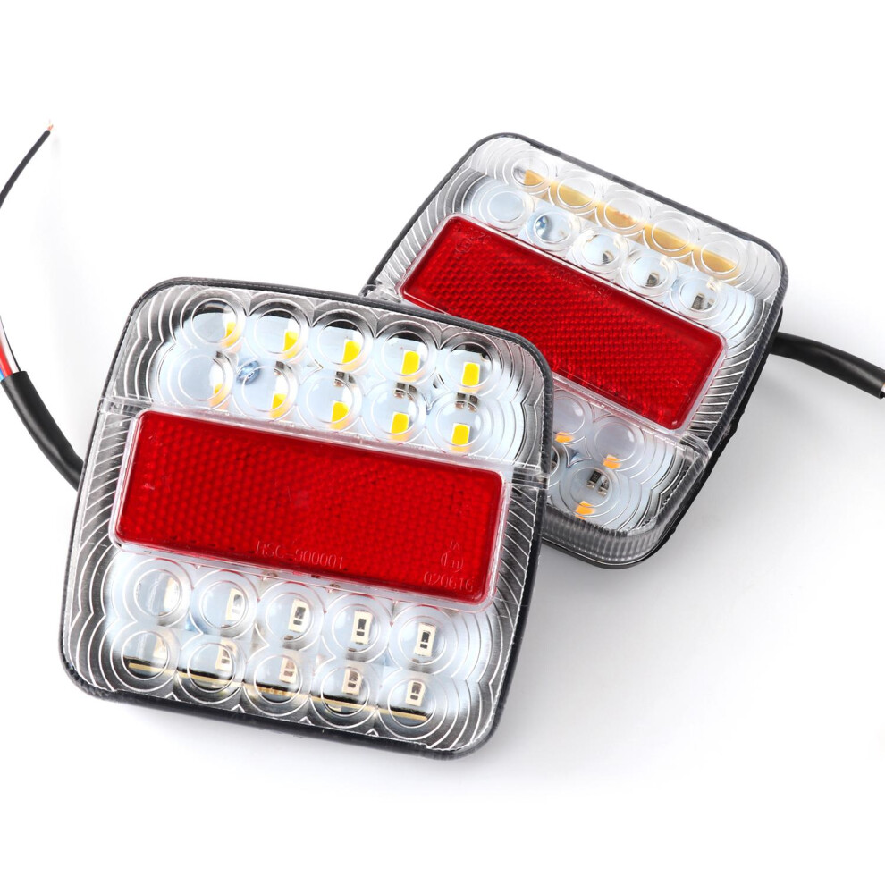 Ip67 Waterproof Led Tail S 12V For Utility Trailers & Trucks Light/Red/Amber 9461373976674