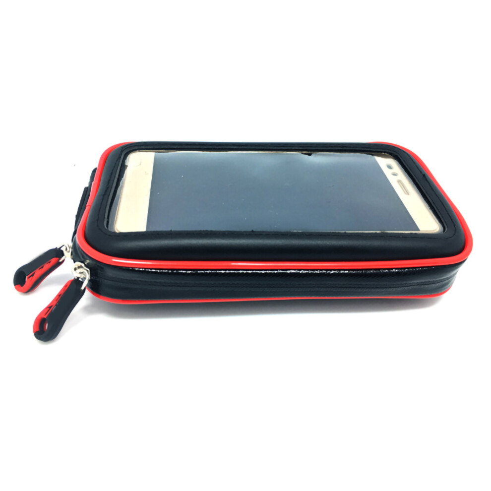 Waterproof Handlebar Phone Bag W/ Headphone Hole For Biking & Motorcycles 9451373976743