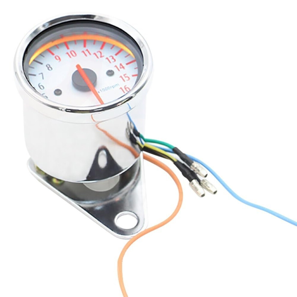 Motorcycle Odometer 12V 16000 Rpm Motorcycle Speedometer Tachometer Backlight Gauge For 1 2 3 Cylinders 9382693804976