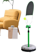 Tennis Rebound Trainer, Tennis Ball Practice Bouncer, Portable Tennis Service Training Equipment
