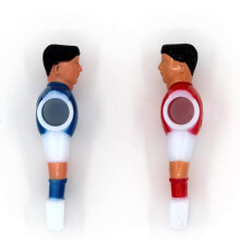4 Stück Kunststoff Mini-Fußballspieler Figuren, 110*37mm Soccer Spielzeug