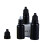 100pcs Black Dropper Bottles Squeezable Eye Drop Bottle Antitheft Cap Empty Liquid Eyedrops Vials 5ml 10ml 15ml 20ml20ml Ref: 6708 1