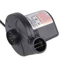 Portable 12V DC Air Pump Inflator with 3 Nozzles for Mattresses & Boats