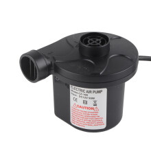 Pompe à air électrique DC 12V, gonfleur 380L/min, 3 buses, taille compacte