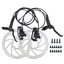 Electric Bicycle Doublepiston Disc Brake, Power Cut Off, Oil Brake160mm Disc x2