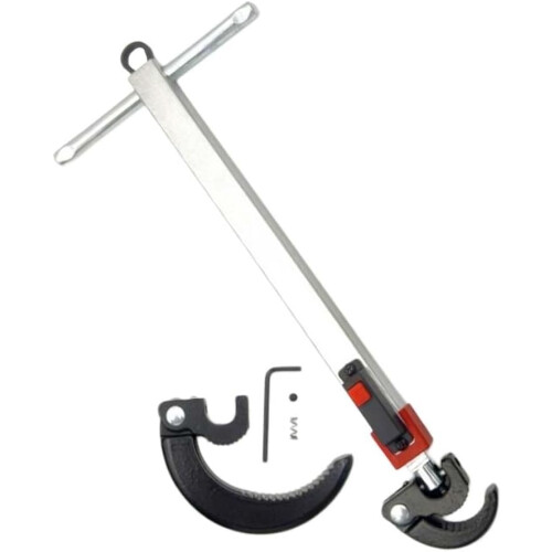 Multi Function Telescopic Basin Wrench With Adjustable Head For Plumbing Needs Extendable Shaft 1
