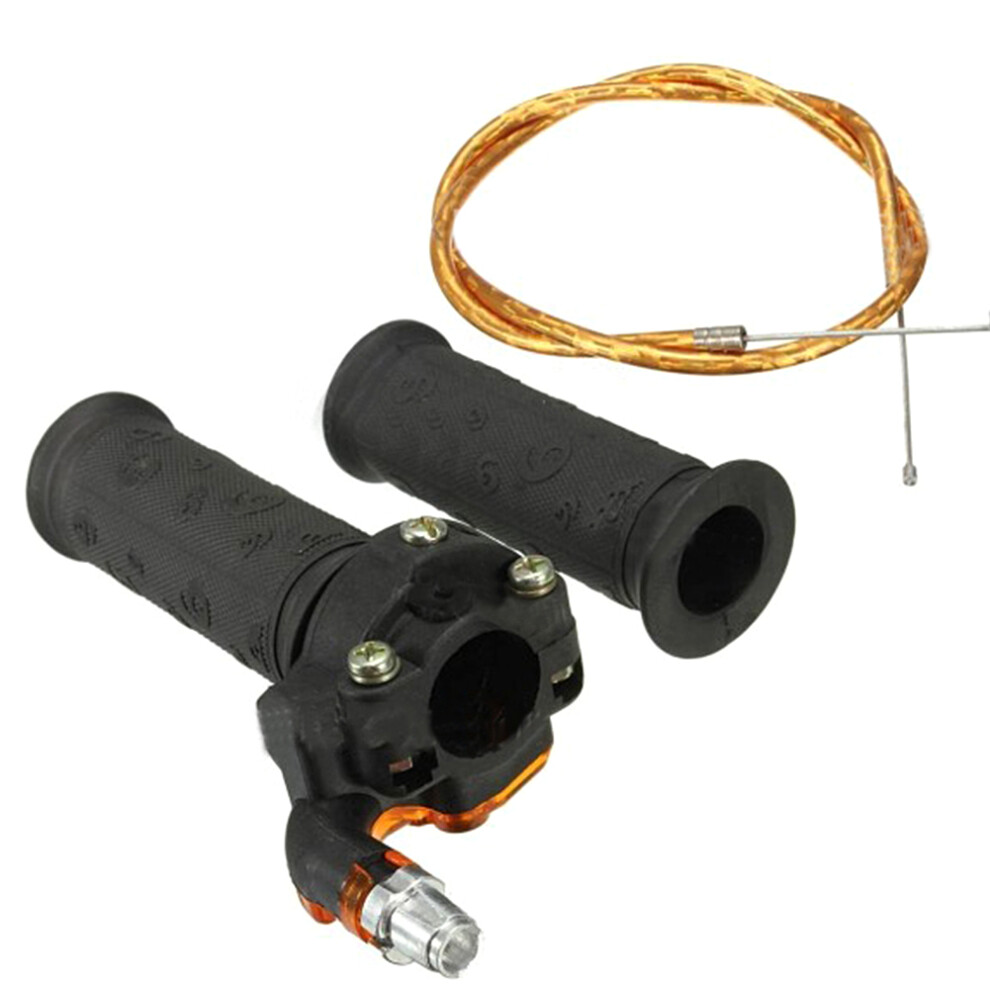 47Cc 49Cc Mini Moto Throttle Hand Grip With 72.5Cm Cable Gold 4651373980442