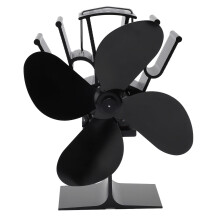 Leiser, wärmebetriebener Ventilator für Kamine – Umweltfreundlicher Heizlüfter mit flüsterleisem Betrieb (unter 25 dB) – Verbessertes Modell