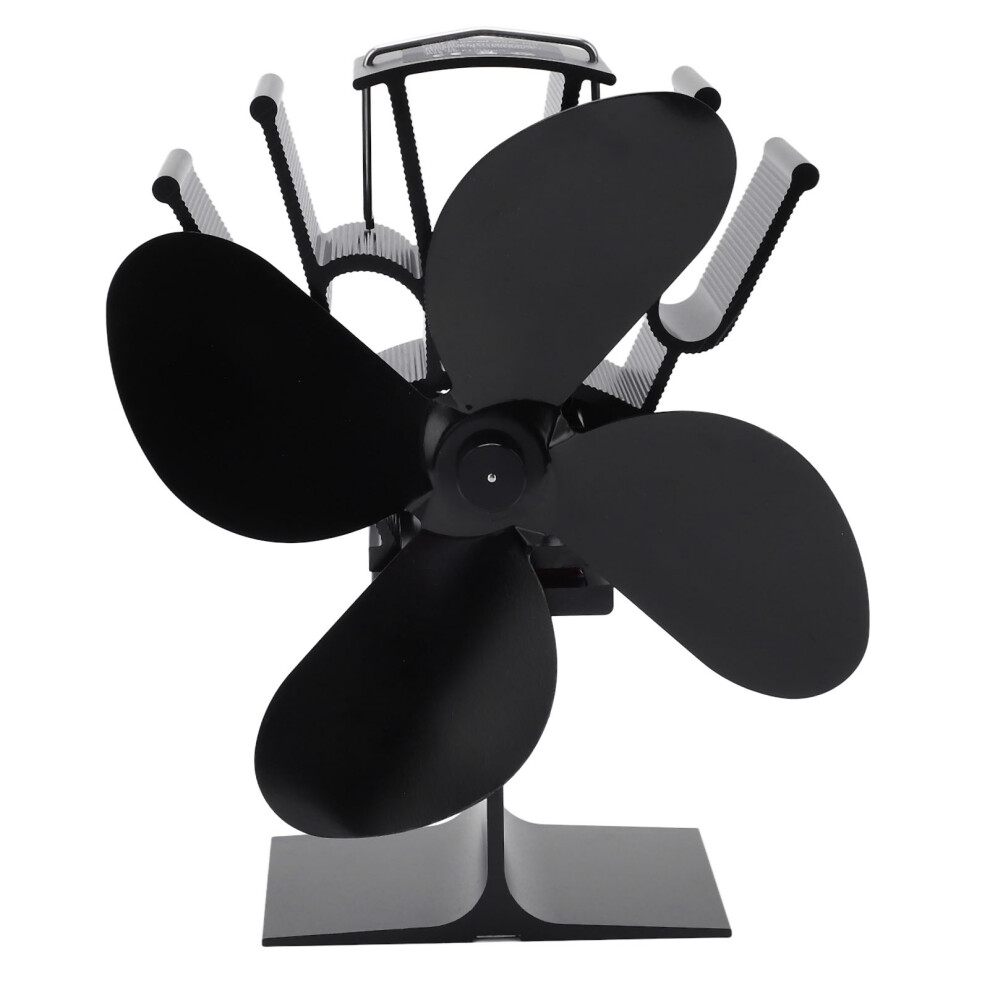 Wood Burning Stoves Accessory Quiet Heat Powered Fan Eco Friendly Thermoelectric Module Whisper Operation Low Maintenance Better Heat Distribution 9138057641134