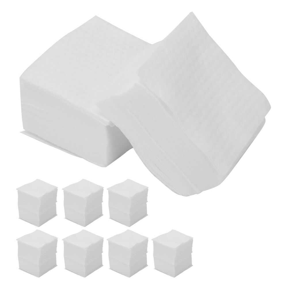 1600Pcs 3D Dot Texture Makeup Removal Cotton Pads for Wet/Dry Use