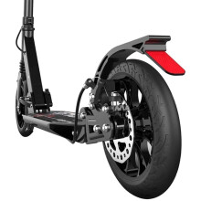 Scooters for Kids Scooters Adult Folding Adult Kick With Disc Handbrake Big Wheels Dual Suspension Commuter Adjustable Height Supports 220lbs
