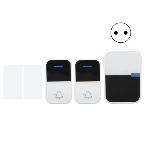 Ασύρματο κουδούνι πόρτας με αρκετά δυνατό σχεδιασμό, αυτοτροφοδοτούμενο,