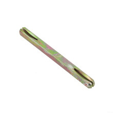 85130mm Galvanised Iron Door Handle Spindle with 8mm Pin, CorrosionResistant Replacement Rod