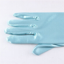 Girls' Satin Princess Dress Gloves - Ideal for Formal Occasions & Photos