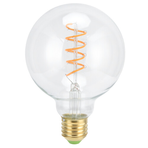 Lampadina LED G95 4W 14x9.5x9.5cm Luce calda E27 1