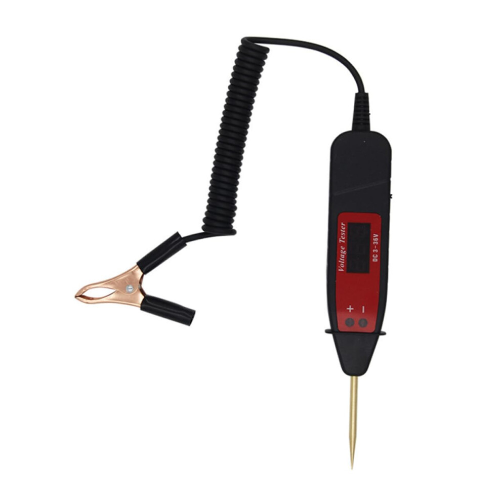 Lcd Digital Circuit Tester Extended Wire Test Pen For Accurate Voltage Testing For Automotive And Household Use 9347817138047