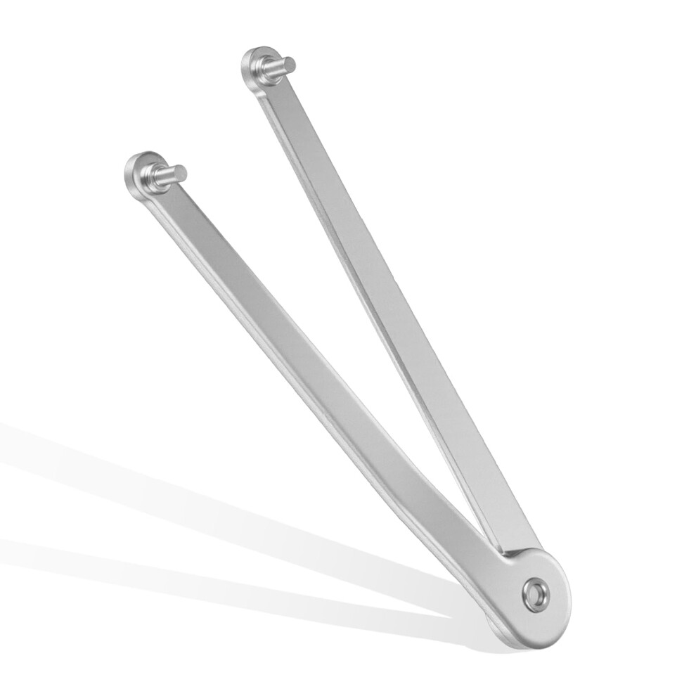 Adjustable Angle Grinder Wrench Universal Pin Spanner Wrench Pin Pliers Locknut Wrenches For Angle Grinder Round Nuts With Drilled Holes 4Mm 9382693966728