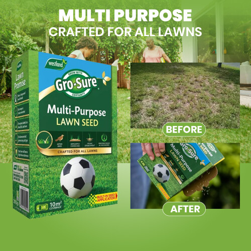 Gro-Sure Multi Purpose Lawn Seed 10m² 1