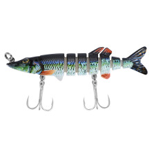 Bionic Fishing Lure, Realistic Bass Fishing Attraction With Multi Jointed Body Design For Wide Range Of Fishing Species