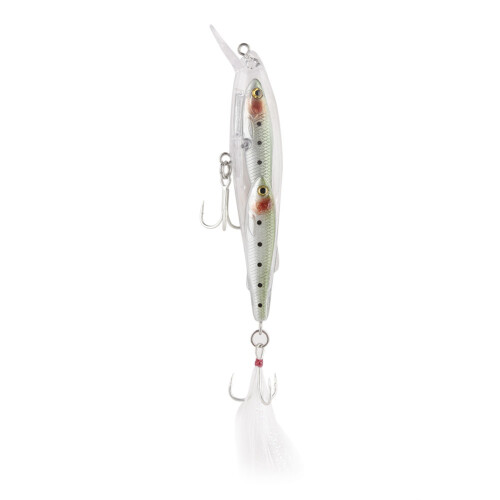 Suspension Jerkbait for Versatile Performance, Razor Sharp Trebles Ensure Solid Hooksets Every Time, Ideal for Cold Water and Lethargic Fish 1