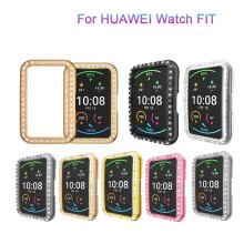 Copertura para paracolpi antischock per Huawei Watch Fit - Materiale in PC, 7 colori