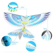 Mini RC-Bionischer Fliegender Vogel - 50 m, blau 4xAA