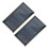 Mini Solar Panel Set 2Pcs 0.3W 5V 60MA 68x37mm Polysilicon for Projects 9