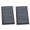Mini Solar Panel Set 2Pcs 0.3W 5V 60MA 68x37mm Polysilicon for Projects 1