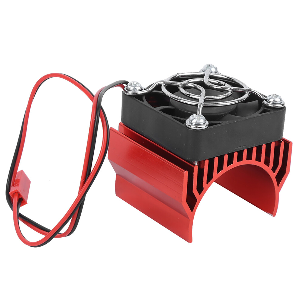 Efficient Heat Sink Cooler For 1/10 Rc Car 540/3650/3660/3670 Motors Red 7651382883946
