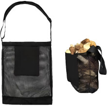 Mushroom Foraging Bag with Foldable Mesh Design for Garden and Forest Harvesting, Large Capacity