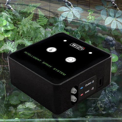 Rainforest Sprayer WiFi Control Automatic Mist Rainforest Timing Sprays System Kit Irrigation Timer Reptile Sprayer B Ref: 5251 1