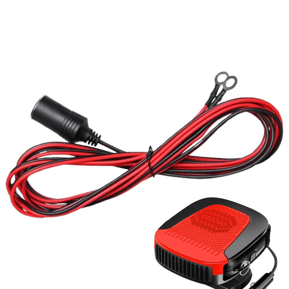 Car Heater Fan 12V Defroster, Fast Heating Windshield Defogger, Plugin Car Interior Heater With Currentlimiting Line 9094768744666
