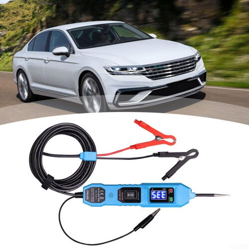 Multi Use Automotive Circuit Tester 3 5V 36V ACDC with LCD Display for Voltage and Continuity Testing 2