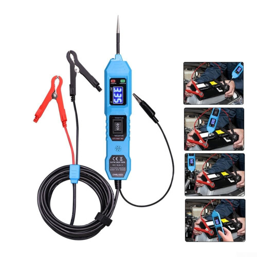 Multi Use Automotive Circuit Tester 3 5V 36V ACDC with LCD Display for Voltage and Continuity Testing 1