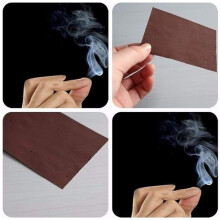 Accessoire de carte magique amusante avec fumée, en papier, 5x7cm