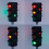 Luz de señal de simulación 3AAA, 7221.5cm, Multicolor 1