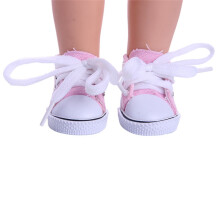 14 Zoll Puppen-Segeltuchschuhe für
