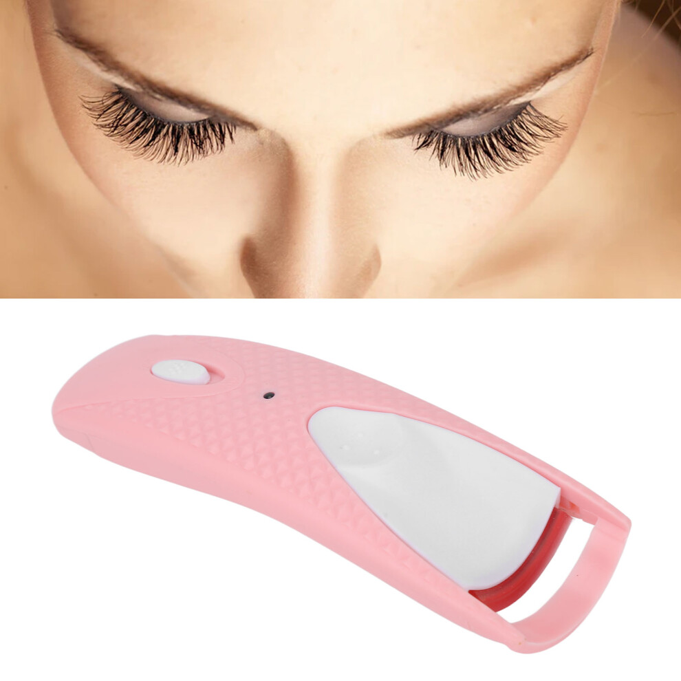 Battery Powered Electric Eyelash Curler Quick Heating Natural Lash Curling Tool
