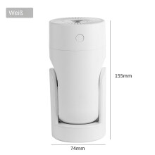(Weiß, Schüttelkopf-Luftbe feuchter Plug-in-Typ)) Intelligente konstante Luft feuchtigkeit USB automatischer Schüttel kopf befeuchter