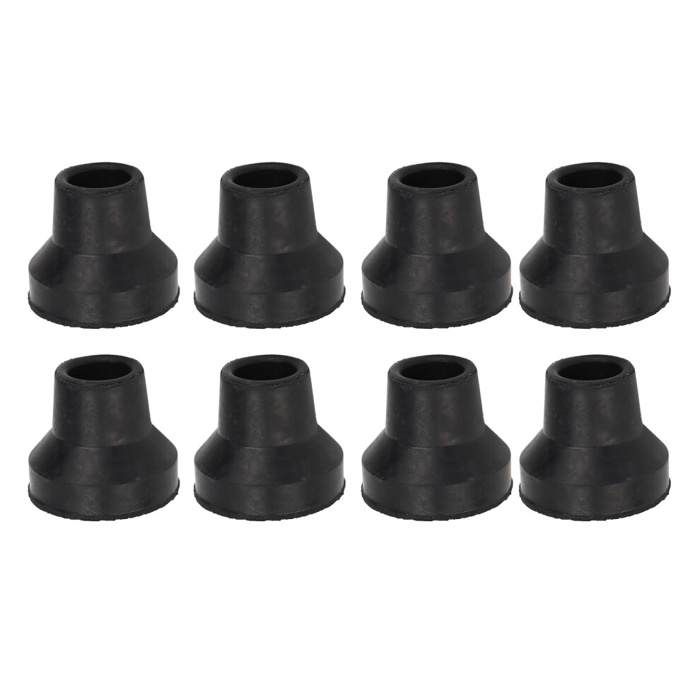 10 StÃ¼ck Gehstockspitzen aus Gummi, rutschfest,