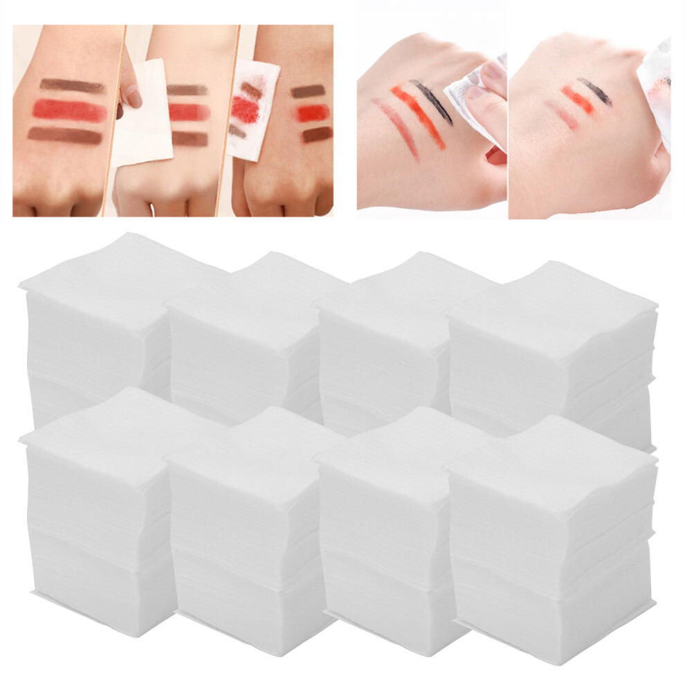 Cosmetic Cotton Pads 1600Pcs Thickened Disposable Makeup Removal Cotton