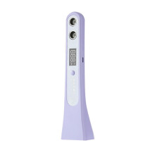 Height Measuring Device Portable Ultrasound Height Measurement Scale with LCD Display Height Measuring Tool for Office Home Wall lila