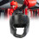 Boxing Headgear MMA Muay Thai  Adjustable Face Guard for Sparring Training Black 2