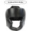 Boxing Headgear MMA Muay Thai  Adjustable Face Guard for Sparring Training Black 4
