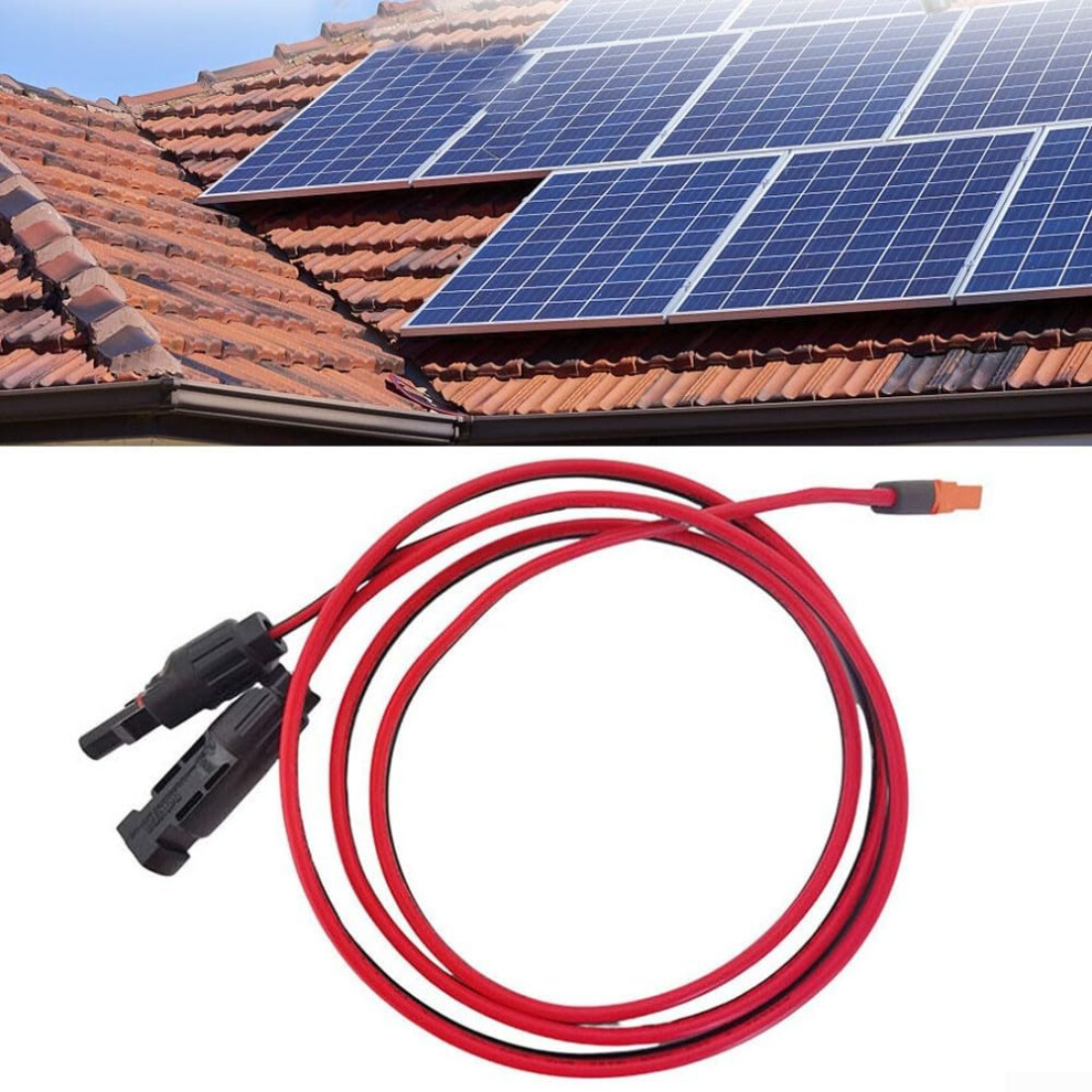 Solar Panel To Xt60 Adapter Cable 3M 12Awg Weather Resistant For Stable Solar Charging 9347817266313